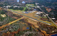 Kings Land O' Lakes Airport (LNL) - LNL from the south, looking north - by Gary Dikkers