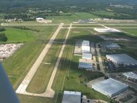 Lee's Summit Municipal Airport (LXT) - Looking west - by Bob Simmermon