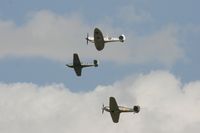 RAF Fairford Airport, Fairford, England United Kingdom (EGVA) - Battle of Britian flypast - taken at the Royal International Air Tattoo 2010 - by Steve Staunton