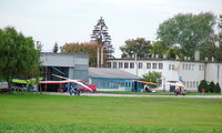 Nyíregyháza Airport - Nyíregyháza Airport Club hangar - by Attila Groszvald-Groszi