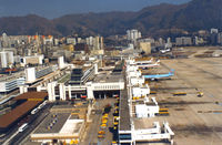 Hong Kong International Airport, Hong Kong Hong Kong (VHHH) - Hongkong , Kai Tak Airport , Feb 1987 - by Henk Geerlings