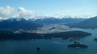 Juneau International Airport (JNU) - Around the MAP Rwy 8 and Pedersen Hill at PAJN.
[Disclaimer: This does not serve as an official briefing or airport information or navigation source.] - by Johann