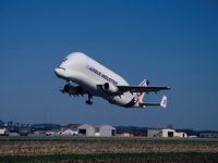 Pau Airport, Pyrenees Airport France (LFBP) - Belouga en touch and go en 1999 - by Jean Goubet-FRENCHSKY