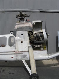 Santa Paula Airport (SZP) - Salvageable spare for N6134S Air & Space 18A-which see - by Doug Robertson