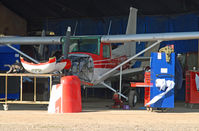 Lashenden/Headcorn Airport, Maidstone, England United Kingdom (EGKH) - CLOSE INTO THE HANGAR - by Martin Browne