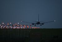 Cork International Airport - Night landing - by Piotr Tadeusz