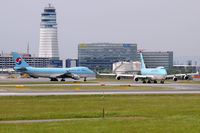 Vienna International Airport, Vienna Austria (VIE) - Korean Air Cargo - by Chris Jilli