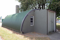 Duxford Airport, Cambridge, England United Kingdom (EGSU) - WWII Nissen Hut. - by Martin Browne