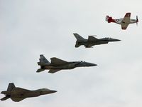 Nellis Afb Airport (LSV) - Aviation Nation - 2006 - by Brad Campbell