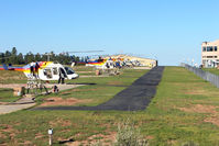 Grand Canyon National Park Airport (GCN) - The Papillion Helicopters Terminal at Grand Canyon - by Terry Fletcher