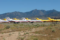 Kingman Airport (IGM) - Stored aircraft at Kingman - by Terry Fletcher