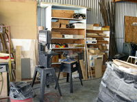 Santa Paula Airport (SZP) - Joe Krybus's Bucker Shop-Woodworking machines - by Doug Robertson