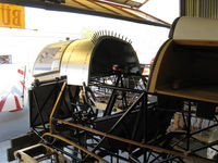 Santa Paula Airport (SZP) - Joe Krybus's Bucker Shop-Jungmeister fuselage in build - by Doug Robertson