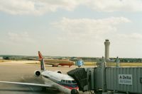 Austin-bergstrom International Airport (AUS) - South West taxiing, Delta at the gate - by Ronald Barker
