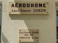 Lesparre Saint-Laurent Médoc Airport - plaque de l'aérodrome - by Jean Goubet-FRENCHSKY