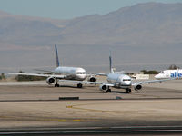 Harry Reid International Airport (LAS) - Alaska / Continental - by Brad Campbell