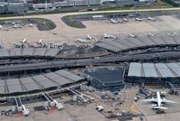 Paris Charles de Gaulle Airport (Roissy Airport), Paris France (LFPG) - View on parts of Terminal 2 - by Holger Zengler