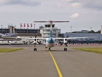 Saarbrücken Airport, Saarbrücken Germany (EDDR) - Follow me to your parking position. - by Wilfried_Broemmelmeyer