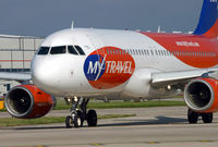 Manchester Airport, Manchester, England United Kingdom (EGCC) - Waiting at the threshold in the sunshine. - by Kevin Murphy
