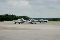 Bartow Municipal Airport (BOW) - Aircraft parked at Bartow Municipal Airport, Bartow, FL - by scotch-canadian