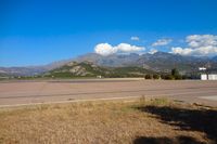 Calvi Sainte-Catherine Airport, Calvi France (LFKC) - The airport is surrounded by the mountains - by Michel Teiten ( www.mablehome.com )