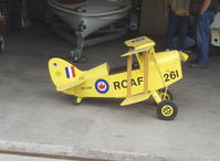 Santa Paula Airport (SZP) - RCAF Pedal Biplane CF-IVO - by Doug Robertson