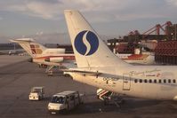 Portela Airport (Lisbon Airport), Portela, Loures (serves Lisbon) Portugal (LPPT) - IB et SABENA
1995 - by Jean Goubet-FRENCHSKY