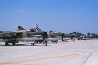Springfield-beckley Municipal Airport (SGH) - The line-up on the Air National Guard Ramp - by Glenn E. Chatfield