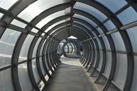 Vienna International Airport, Vienna Austria (LOWW) - Rain Protection on footpath to parking - by Dietmar Schreiber - VAP