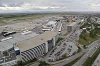 Vienna International Airport, Vienna Austria (LOWW) - Parking and Cargo area seen from the tower - by Dietmar Schreiber - VAP