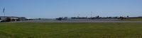 Ballarat Airport, Ballarat, Victoria Australia (YBLT) - Panorama of the main parking area at Ballarat Airport - by red750