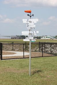 Executive Airport (ORL) - At the new Kittinger Park next to Orlando Executive Airport - by Florida Metal
