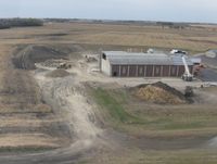 Granite Falls Muni/lenzen-roe Memorial Fld Airport (GDB) - New hangar going up at Granite Falls Municipal Airport in Granite Falls, MN. - by Kreg Anderson