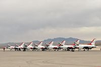 Nellis Afb Airport (LSV) - USAF Thunderbirds - Aviation Nation 2006 - by Brad Campbell