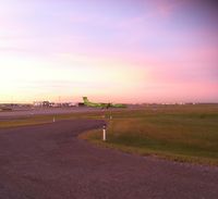 Calgary International Airport, Calgary, Alberta Canada (CYYC) - When I first saw this, I thought we were being invaded by giant slugs. - by awparran
