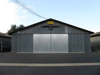 Santa Paula Airport (SZP) - Pat Quinn's Aviation Museum of Santa Paula Bucker Hangar - by Doug Robertson