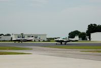 Wauchula Municipal Airport (CHN) - Aircraft Parking Area at Wauchula Municipal Airport, Wauchula, FL - by scotch-canadian