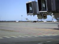 Faro Airport, Faro Portugal (LPFR) - On my way home, looking out over the ramp at Faro  - by Guitarist