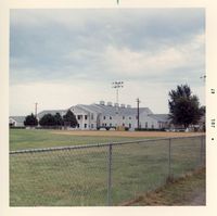 Millington Regional Jetport Airport (NQA) - Administration Building at Naval Air Station - Memphis, Millington, TN - 1967 - by scotch-canadian