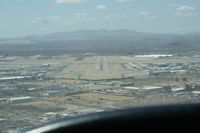 Tucson International Airport (TUS) - Taken at Tucson International Airport, in March 2011 whilst on an Aeroprint Aviation tour. This picture was taken from Cessna 172 N5802J. - by Steve Staunton