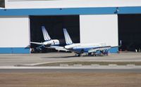 Tampa International Airport (TPA) - United 757s at PEMCO - by Florida Metal