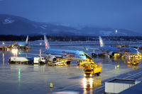 Salzburg Airport, Salzburg Austria (LOWS) - Some Thomson divertions from Innsbruck - by Martin Nimmervoll
