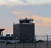 Burke Lakefront Airport (BKL) - Shot at sundown - by aeroplanepics0112