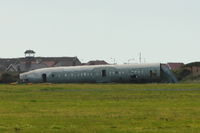 Blackpool International Airport, Blackpool, England United Kingdom (EGNH) - Fuselage of Brirtish Aerospace ATP c/n 2073 - built at Chadderton , not completed - to Fire Dump at Blackpool Airport - by Terry Fletcher