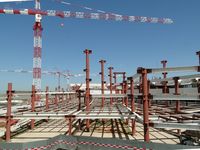 Mohammed V International Airport - hall T1 engineering - by Jean Goubet-FRENCHSKY