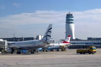 Vienna International Airport, Vienna Austria (LOWW) - During the cold war Vienna airport used to be the main gate to Eastern Europe. - by Jean M Braun