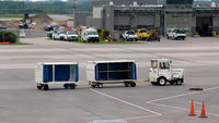 Mc Ghee Tyson Airport (TYS) - Delta Baggage train - by Ronald Barker