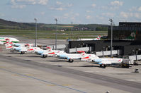 Vienna International Airport, Vienna Austria (LOWW) - Austrian Arrows Fokkers - by Thomas Ranner