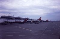 Toronto Pearson International Airport (Toronto/Lester B. Pearson International Airport, Pearson Airport), Toronto, Ontario Canada (YYZ) - Air Canada Terminal 2 in 1977 - by metricbolt