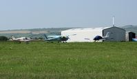 Pembrey Airport, Pembrey, Wales United Kingdom (EGFP) - Resident aircraft. - by Roger Winser